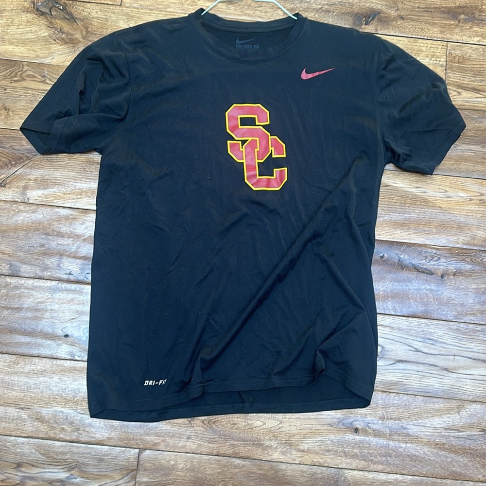 USC Nike Dri-Fit Black T-Shirt
